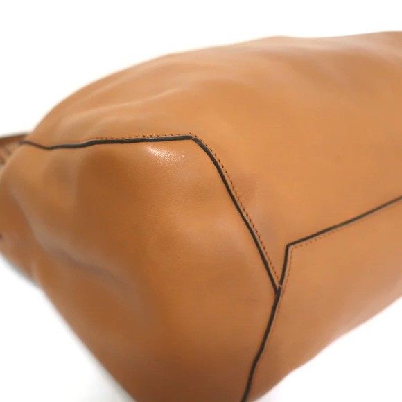 Marni Hobo Camel Leather Extra Large Shoulder Bag - Picture 8 of 12